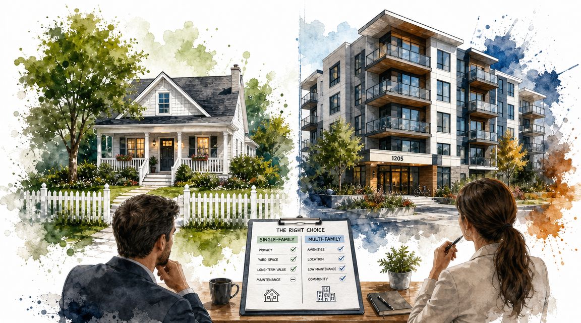 Single Family vs Multi Family Home: A Board’s Guide