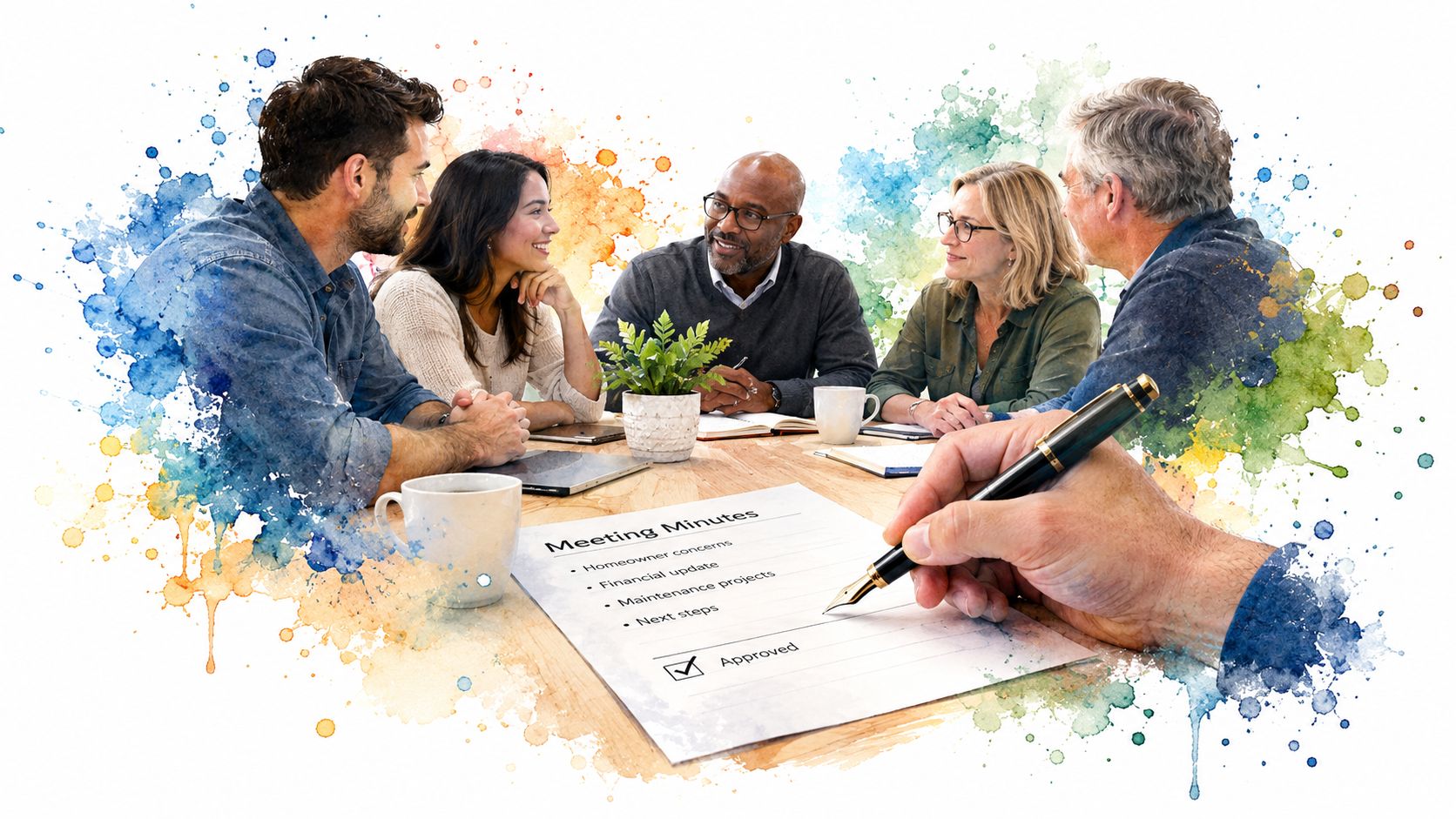 HOA Meeting Minutes How to Write Approve and Keep Them